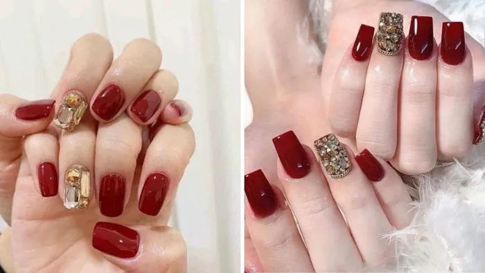 Bỏ túi 30+ mẫu nail màu đỏ đất sang chảnh, làm trắng da