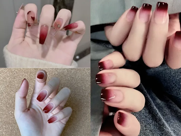 20+ mẫu nail màu đỏ rượu tôn da, cực sang chảnh 20+ mẫu nail màu đỏ rượu tôn da, cực sang chảnh