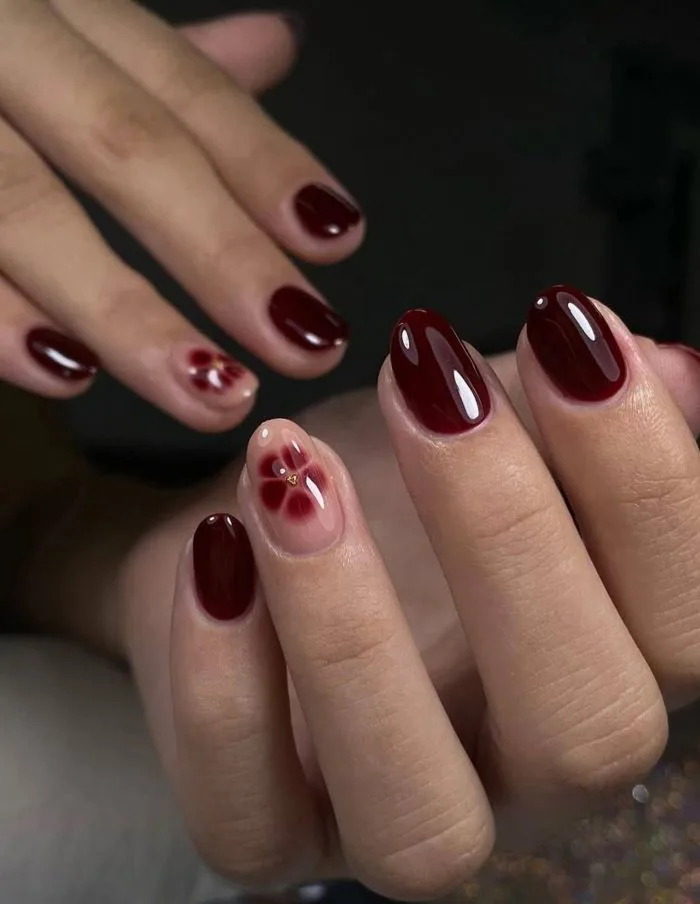 55+ Mẫu nail màu đỏ rượu đẹp quyến rũ cho nàng 55+ Mẫu nail màu đỏ rượu đẹp quyến rũ cho nàng