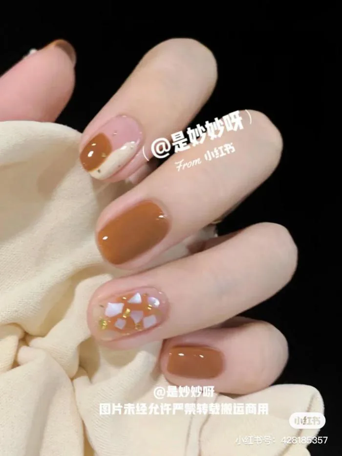 100+ mẫu nail màu nâu tinh tế, sang chảnh khiến nàng không thể rời mắt