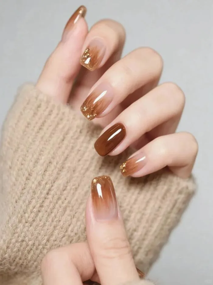 100+ mẫu nail màu nâu tinh tế, sang chảnh khiến nàng không thể rời mắt