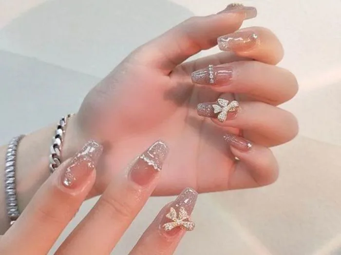 Top 50+ mẫu nail màu nude nhẹ nhàng, tinh tế & quyến rũ