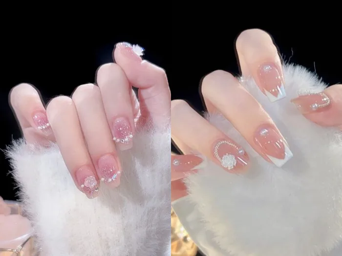 20+ mẫu nail màu nude nhẹ nhàng, tinh tế cho mọi cô nàng