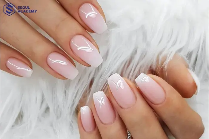 Top 45+ mẫu nail màu nước gạo đẹp, đơn giản hot nhất 2026