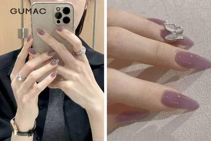 Những mẫu nail tím ĐẸP và sành điệu giúp bạn gái thêm nổi bật