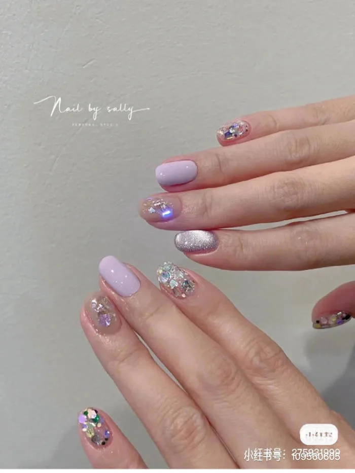 99+ Mẫu Nail Màu Tím Đẹp, Nail Màu Tím Nữ Tính HOT TREND