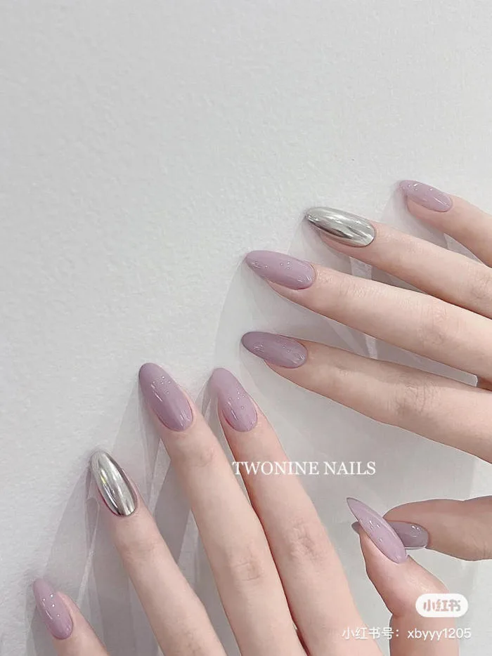 Nail Màu Tím - Otakul