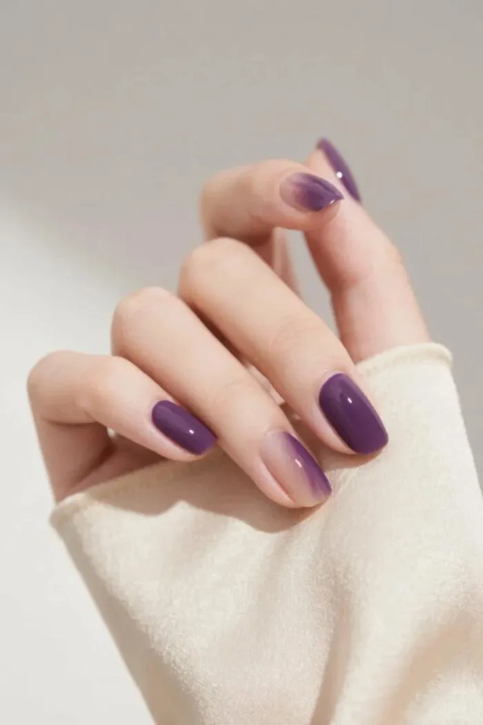 99+ mẫu nail màu tím đẹp, nail màu tím nữ tính HOT TREND