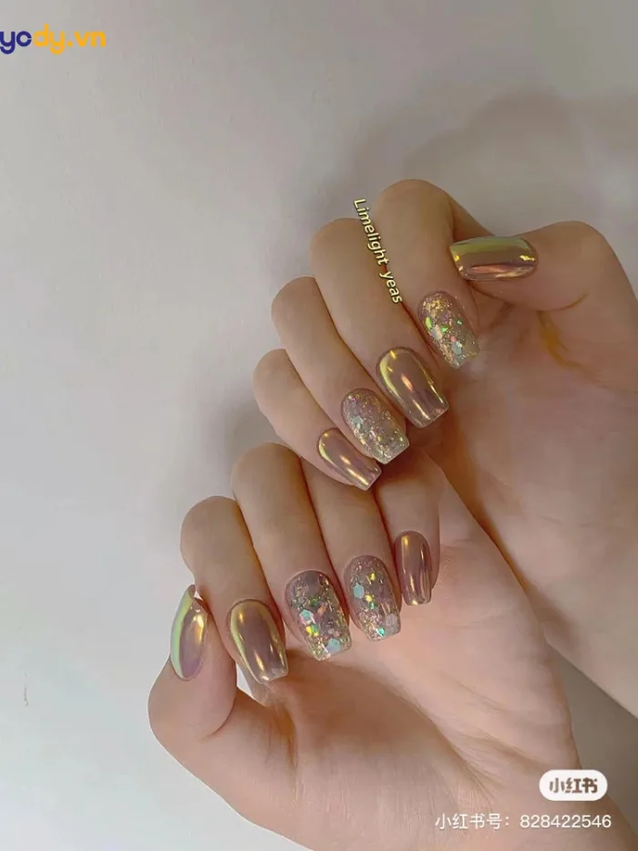 Nail Tráng Gương Vàng - Chói Lóa Mọi Ánh Nhìn HOT HIT 2025 | Yody