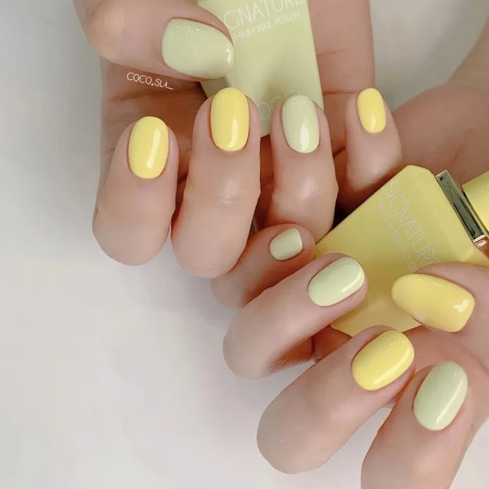 99+ mẫu sơn móng tay màu vàng đẹp nhất hiện nay - NGỌC QUY PHÁP