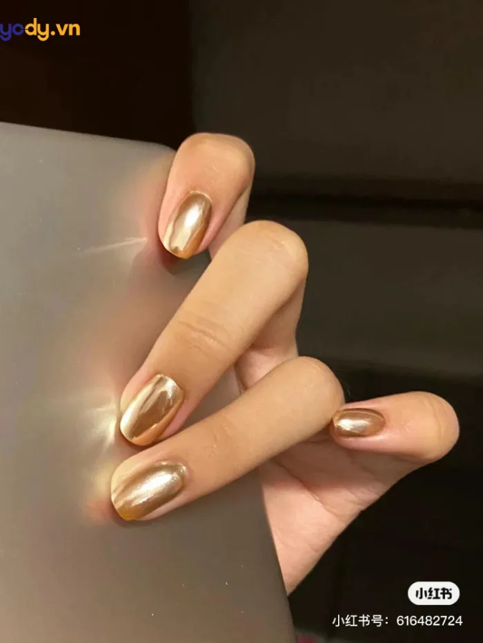 Nail Tráng Gương Vàng - Chói Lóa Mọi Ánh Nhìn HOT HIT 2025 | Yody