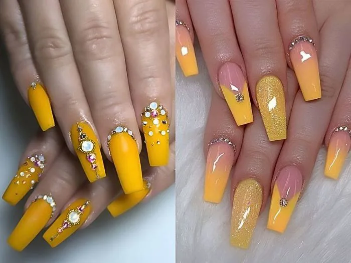 Top 20+ mẫu nail đính đá sang chảnh và các bước chăm sóc tại nhà giúp móng  bền đẹp