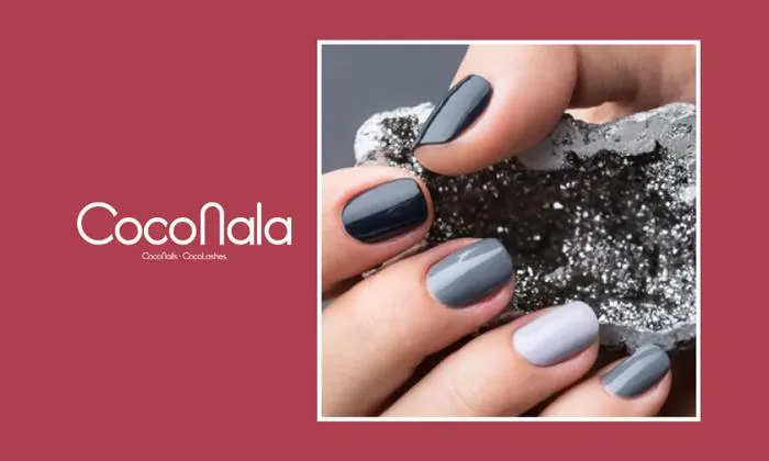 Những mẫu nail xám khói sáng tạo và quyến rũ nhất hiện nay