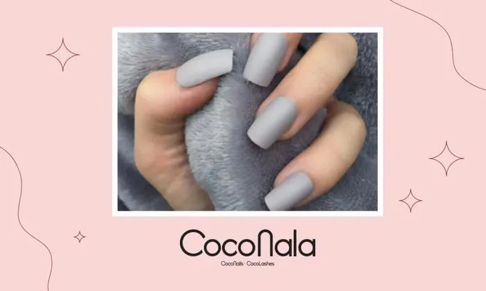 Những mẫu nail xám khói sáng tạo và quyến rũ nhất hiện nay