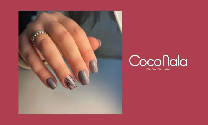 Những mẫu nail xám khói sáng tạo và quyến rũ nhất hiện nay