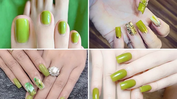 Tham khảo 100 kiểu nail màu xanh sành điệu, cuốn hút