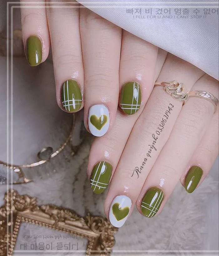 100+ mẫu nail xanh bơ cho tay & chân đẹp nhất