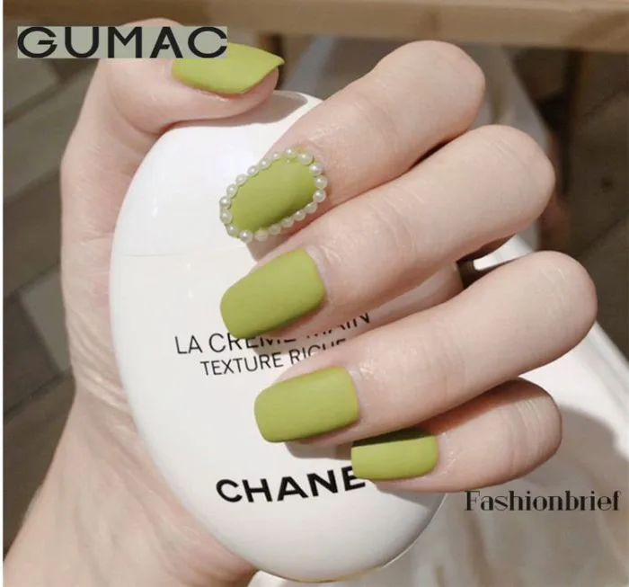 Mẫu nail màu xanh MÁT MẮT tôn da cho nàng chào hè rực rỡ