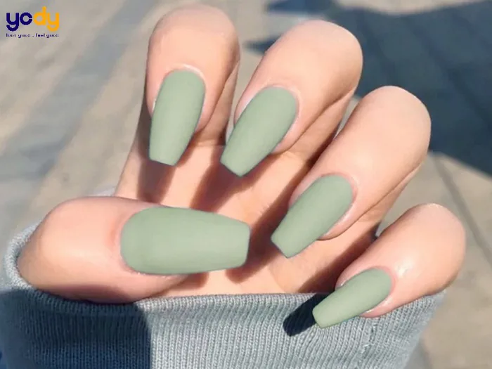 Gợi ý 99+ mẫu nail xanh lá nổi bật, cá tính, hot nhất 2024 | Yody