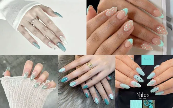Top 30+ Mẫu Nail Xanh Mint Đẹp, Tôn Da, Xu Hướng 2026