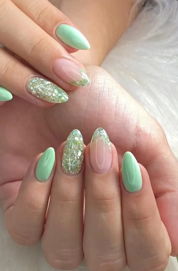 Gợi ý 99+ mẫu nail xanh lá nổi bật, cá tính, hot nhất 2024 | Yody