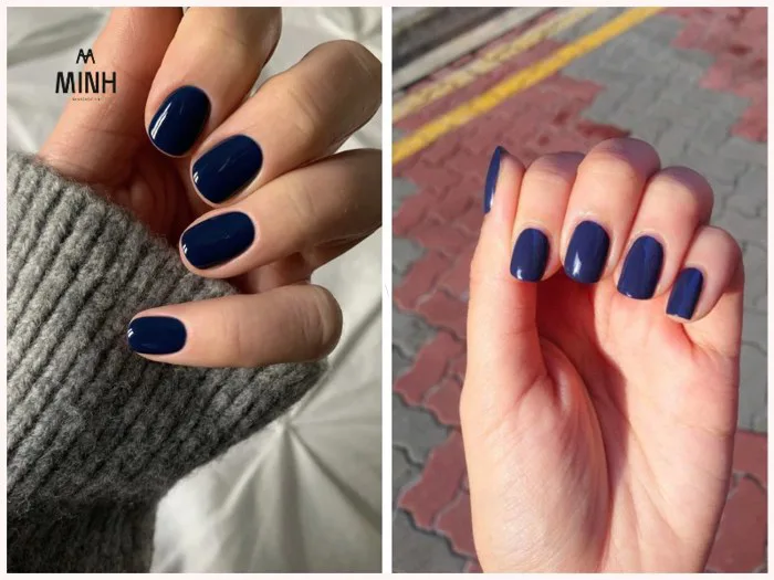 Đón đầu xu hướng với 50+ mẫu nail màu xanh dương đẹp nhất 2026 | Minhshop.vn