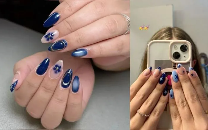 Tổng Hợp 150+ Mẫu Nail Màu Xanh Dương Hot Trend 2026