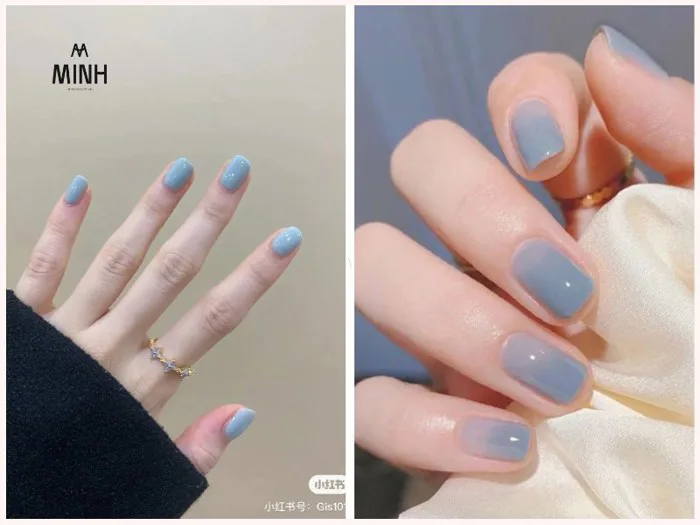 Đón đầu xu hướng với 50+ mẫu nail màu xanh dương đẹp nhất 2026 | Minhshop.vn