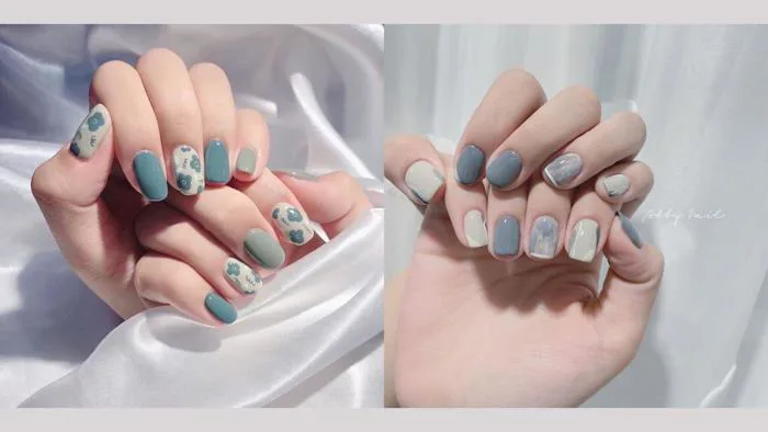 Top 10 Mẫu Sơn Móng Tay Màu Xanh Hot Nhất Không Thể Bỏ Qua - Nhà Văn Hoá  Phụ Nữ thành phố Hồ Chí Minh