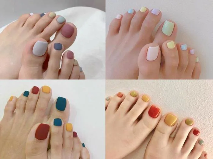 40+ mẫu móng chân đẹp và cách chăm sóc màu móng bền như mới