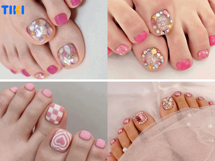 101+ Mẫu Móng Chân Đẹp, Mẫu Nail Chân Hot Trend Tôn Da Nhất | TIKI