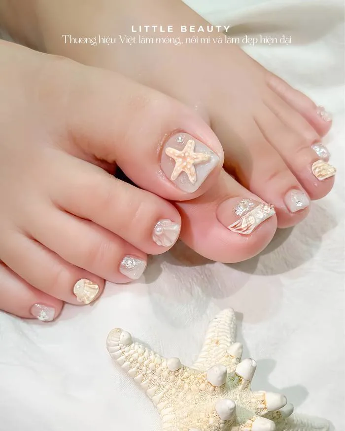 Top 5 mẫu Nail Chân Hot cho hè này!!! – Little Beauty