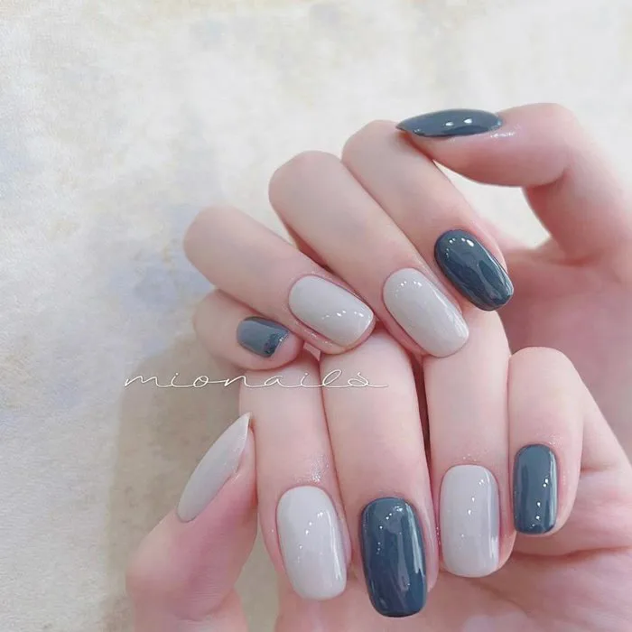 Móng tay mùa đông | Móng hạnh nhân, Móng tay mùa xuân, Mẫu nail