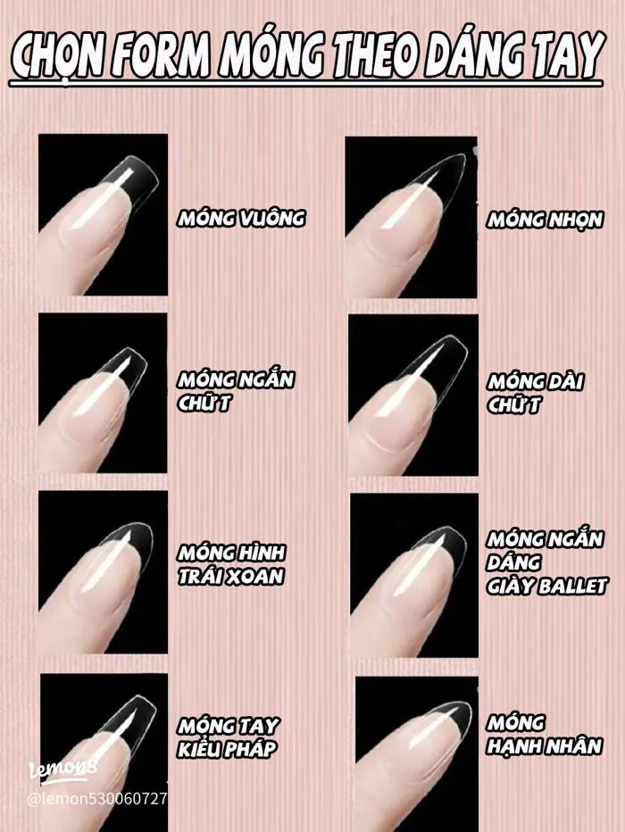 25+ mẫu nail form hạnh nhân đẹp 2025: móng ngắn nhẹ nhàng đến sang trọng,  tôn da