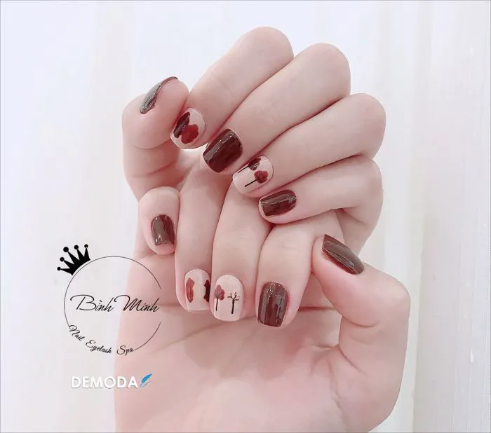 40+ Mẫu Nail Móng Ngắn Đẹp Xinh, KHÔNG ĐÙA ĐƯỢC ĐÂU