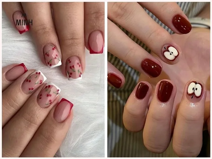 Hóa nàng thơ với 30+ mẫu nail đơn giản cho móng ngắn | Minhshop.vn