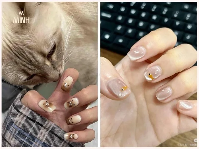 Hóa nàng thơ với 30+ mẫu nail đơn giản cho móng ngắn | Minhshop.vn