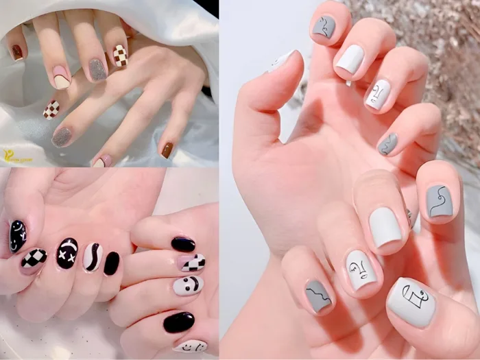 TOP 20+ những mẫu nail đẹp cho móng ngắn đơn giản nhưng thu hút