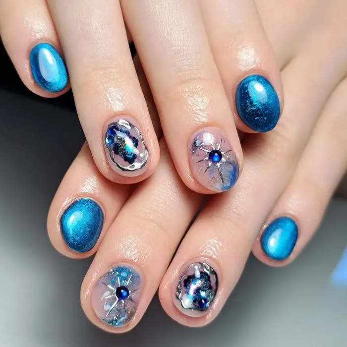 12 mẫu nail lấy cảm hứng từ birthstone | ELLE