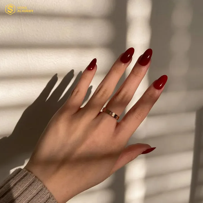 Top 30+ mẫu nail móng nhọn tròn đẹp cá tính, sang chảnh