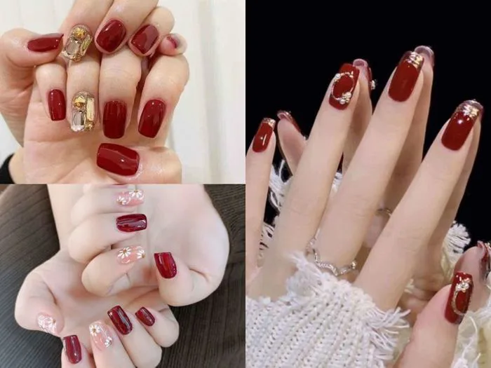 Top 20+ những mẫu móng tay vuông đẹp, hiện đại, tôn dáng tay