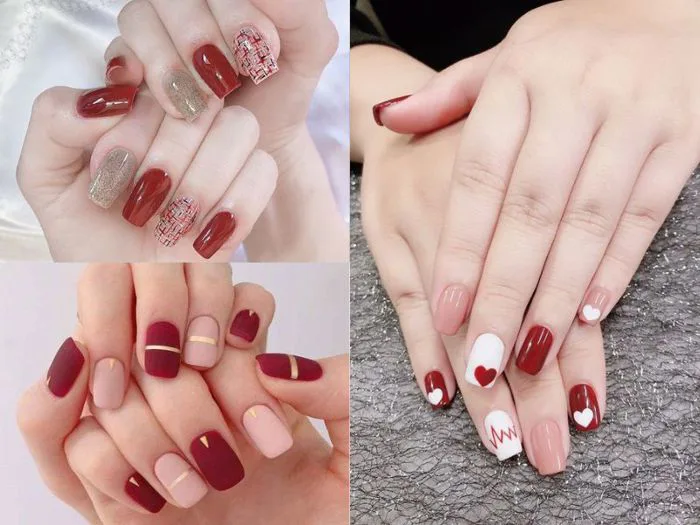 Top 20+ những mẫu móng tay vuông đẹp, hiện đại, tôn dáng tay