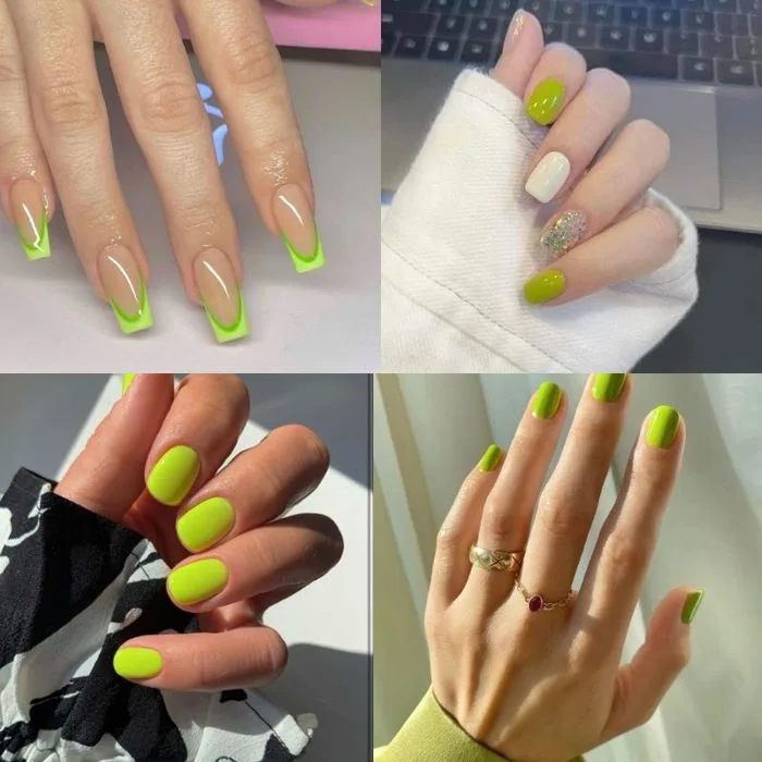 Bỏ Túi Ngay 40+ Mẫu Nail Tay Màu Xanh Lá Tươi Mới, Hiện Đại