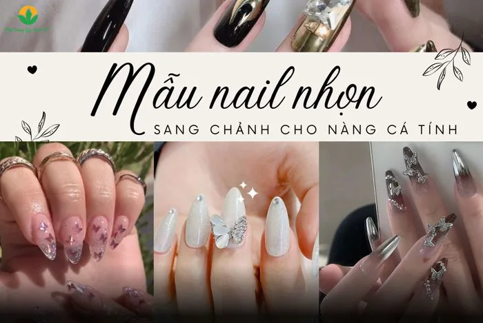 Mẫu nail nhọn sang chảnh cho cô gái cá tính, thời thượng