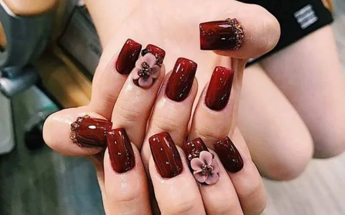 Những mẫu nail đẹp mùa Tết nàng không thể bỏ qua