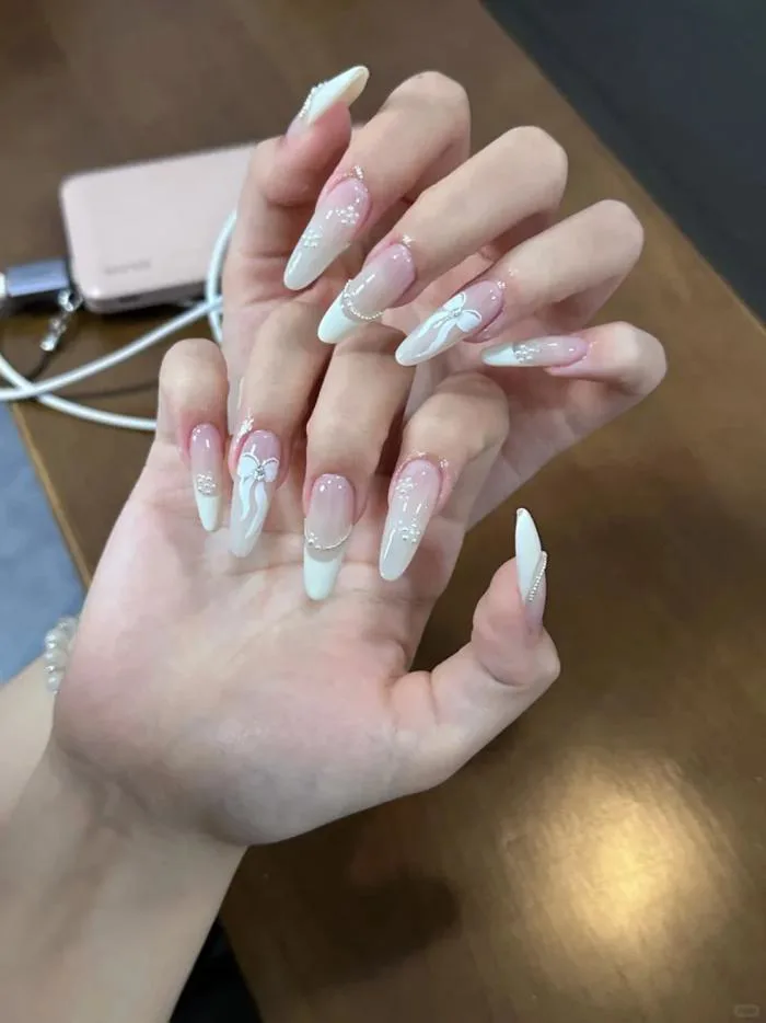 Top 20+ Mẫu Nail Đính Nơ Xinh Xắn, Điệu Đà, Ấn Tượng Nhất Dành Tặng Nà