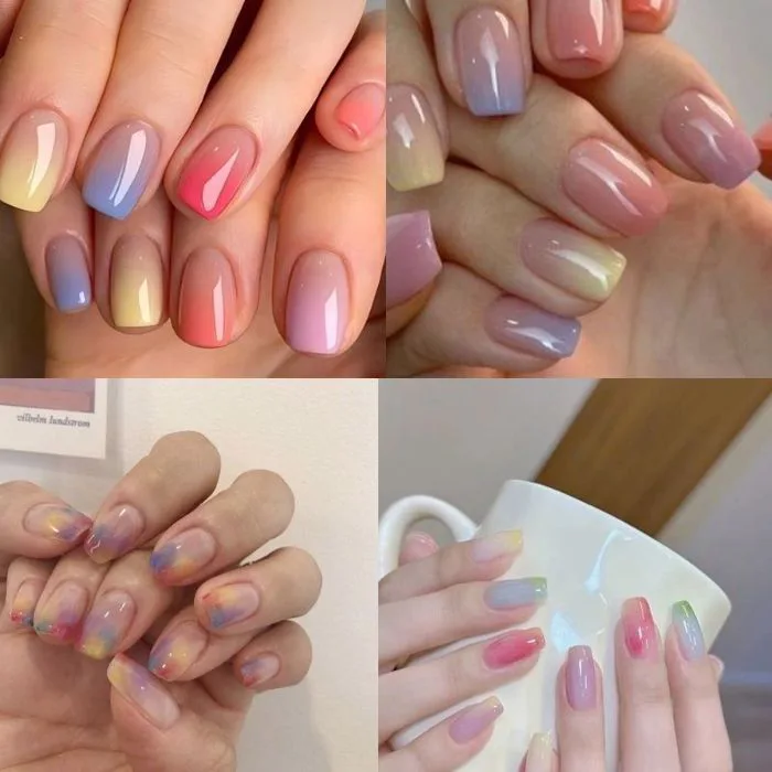Top 12 Mẫu Nail Tay Ombre Hot Trend Và Thời Thượng