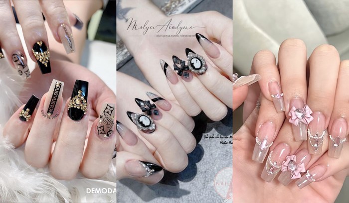 Mẫu nail nhọn sang chảnh cho cô gái cá tính, thời thượng