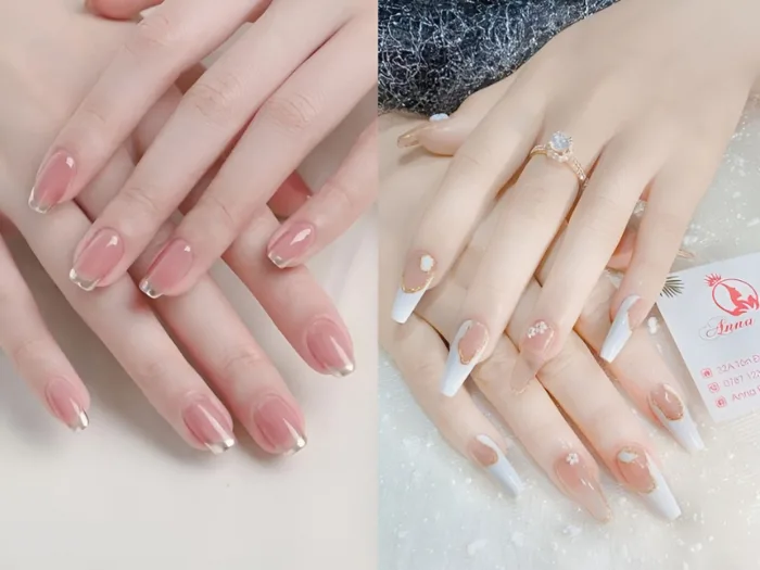 Top 20+ mẫu nail sơn thạch đơn giản, trong trẻo và nhẹ nhàng