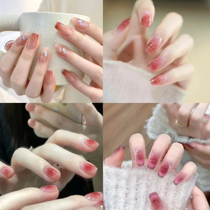 Gợi Ý 35 Mẫu Nail Tay Sơn Thạch Thanh Lịch, Đáng yêu